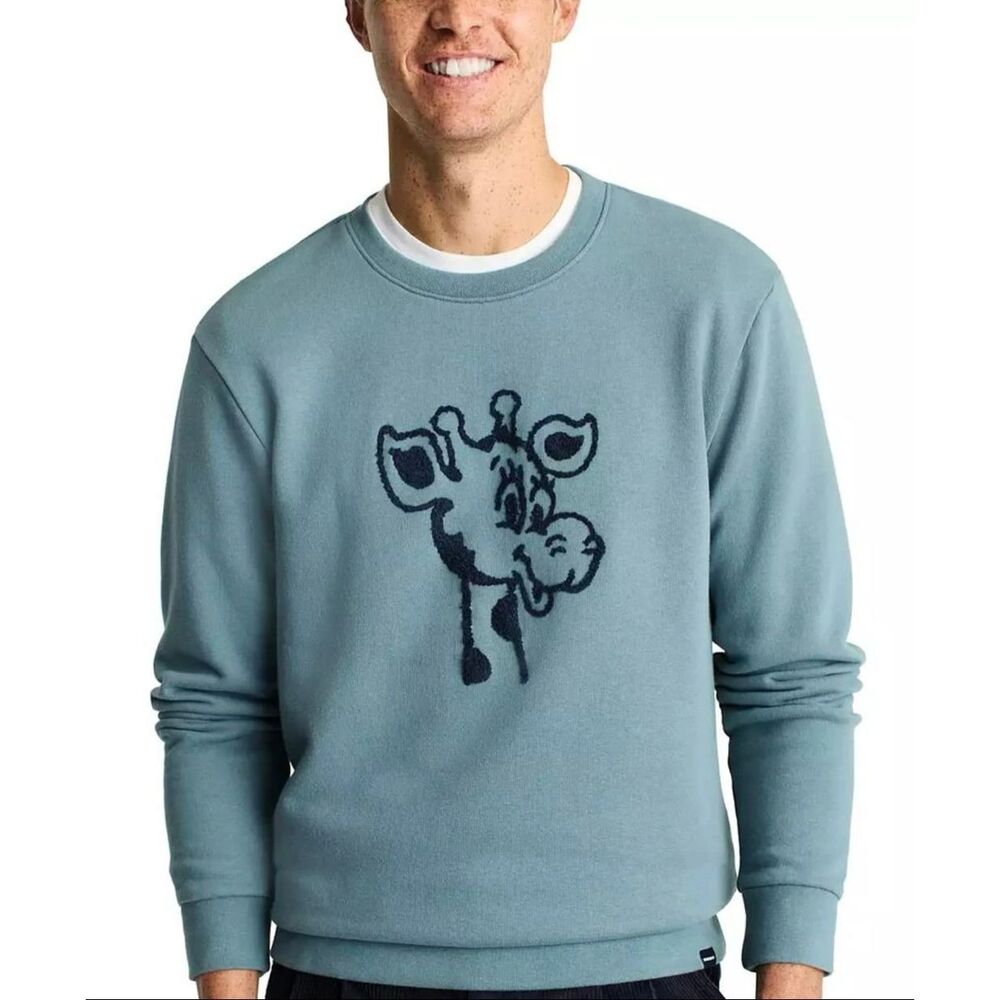 Bonobos x Toys "R" Us Geoffrey Crewneck Sweatshirt Men’s‎ Small Limited Edition